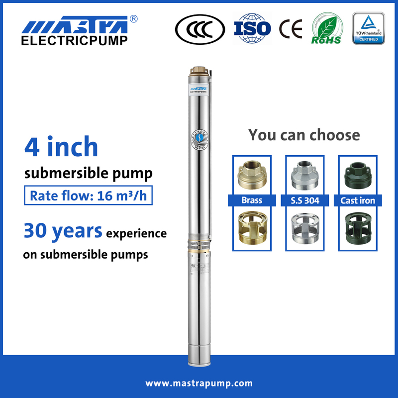 Mastra 4-дюймовый погружной солнечный водяной насос постоянного тока R95-DG franklin 1hp погружной насос