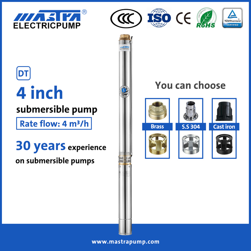 Погружной скважинный насос Mastra 4 дюйма Grundfos 1 мощностью 2 л.с. R95-DT4 глубинный погружной насос мощностью 2 л.с.