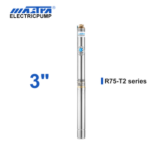 Погружной насос Mastra 3 дюйма - серия R75-T2 Вакуумный насос с номинальным расходом 2 м³/ч для работы с переменным током