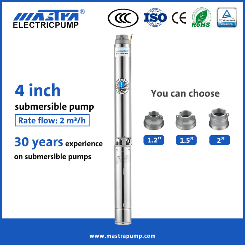 Mastra 4-дюймовые погружные насосы Grundfos прайс-лист R95-ST погружной насос для чистой воды